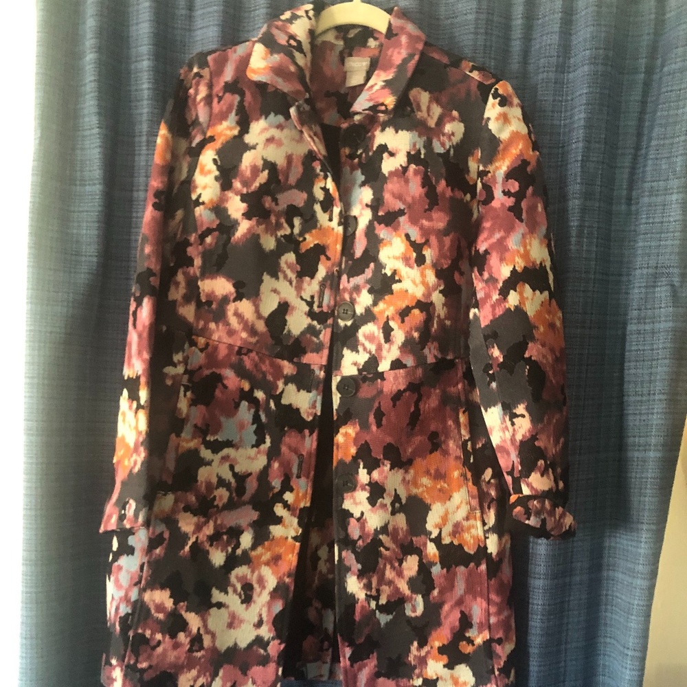 Multi-Colored IKAT Topper Jacket
